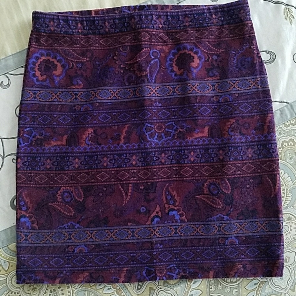 Mini skirt, size S, cotton/spandex